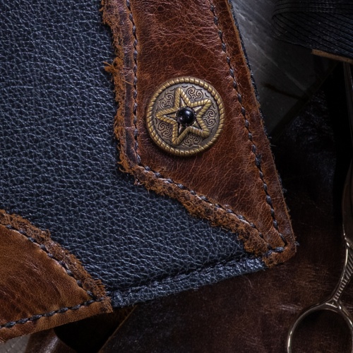 Leather Star Concho Journal