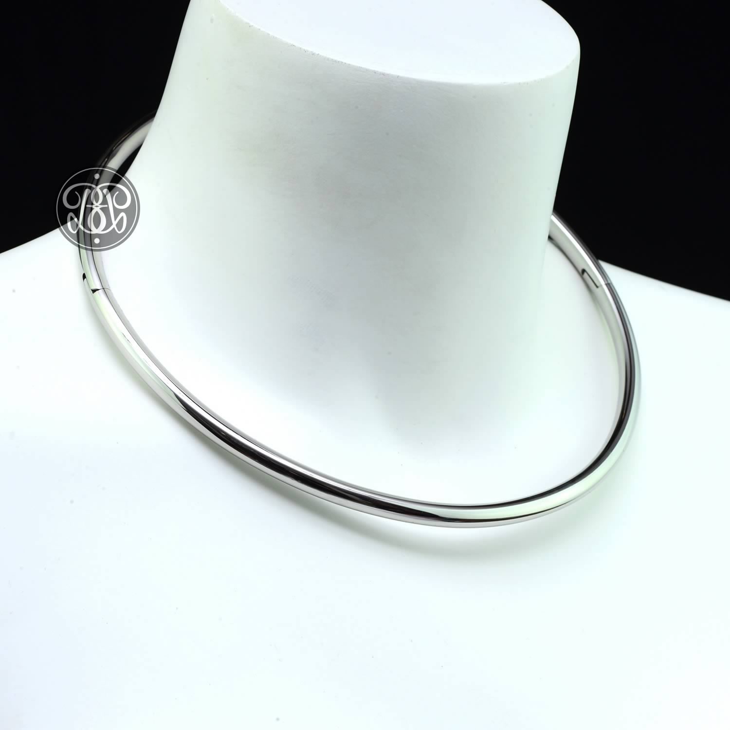 SUBMISSIVE DAY COLLAR STANDARD SILVER, COLLARS, DAY COLLARS