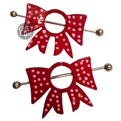 Bow Nipple Jewellery