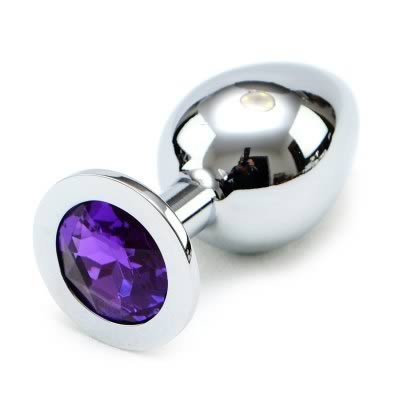 Risqué Queen Anal Plug - Purple Large