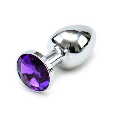 Risqué Princess Anal Plug - Purple