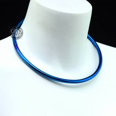 Submissive Day Collar - Standard Blue