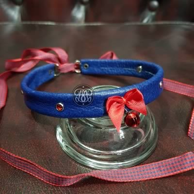 Red Bow Kitten Collar