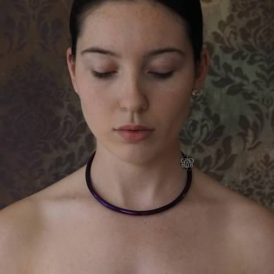 Submissive Day Collar - Petite Purple