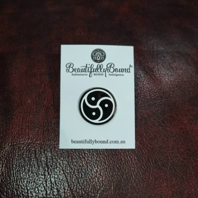 Triskelion BDSM Enamel Pin