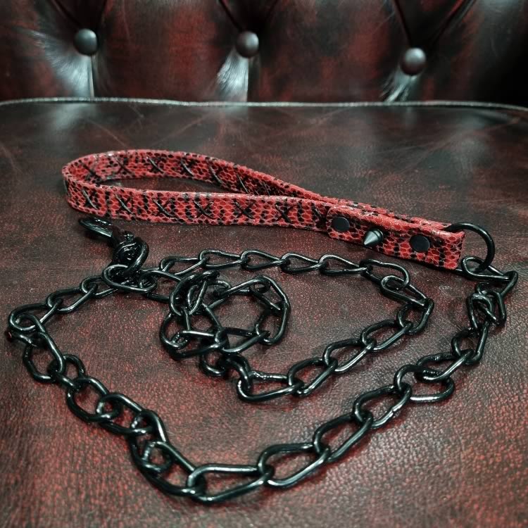 Bondage Lead - Red Dragon