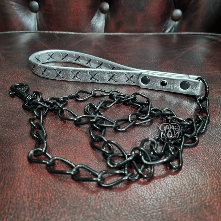 Bondage Lead - Silver