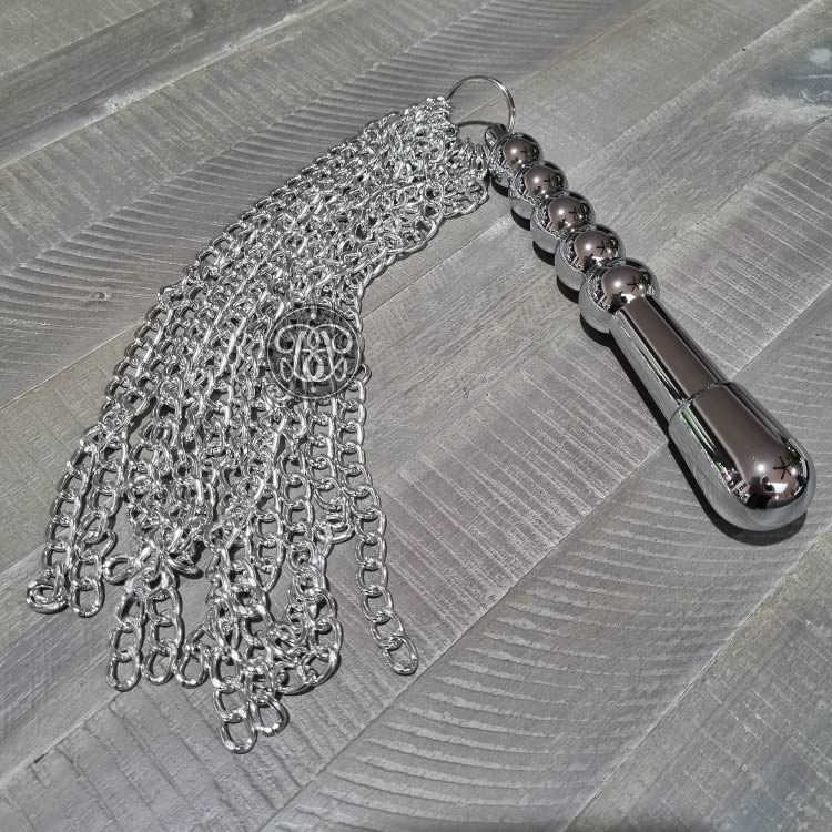 Dildo Handle Chain Flogger