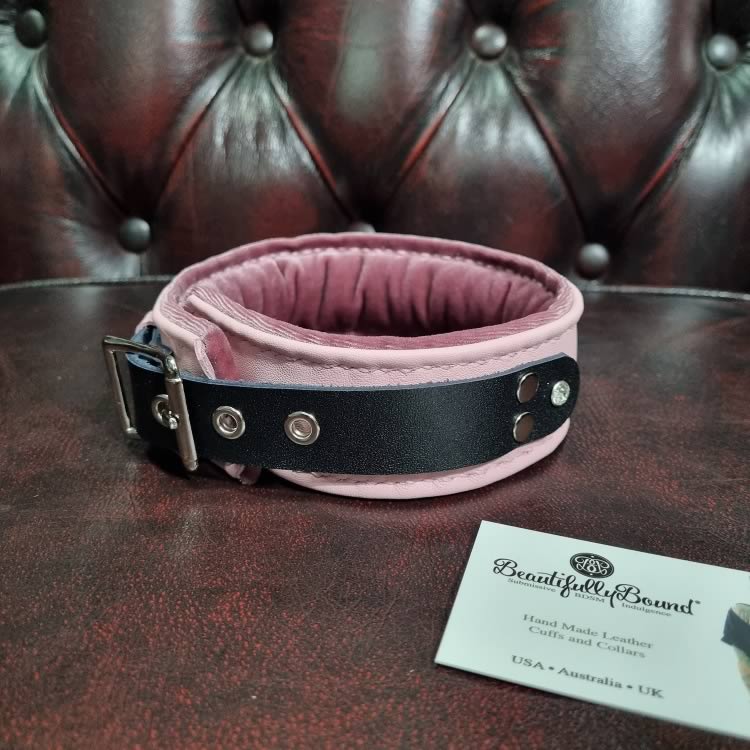Dusty Rose Submissive Collar