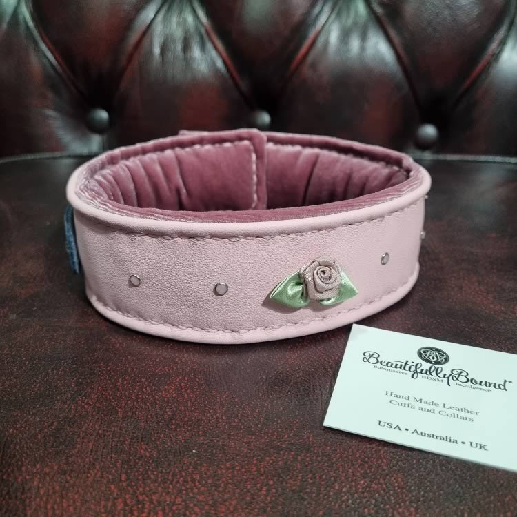 Dusty Rose Submissive Collar