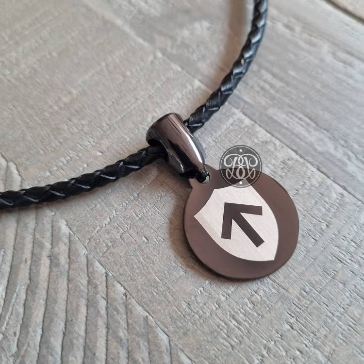 Master/Dominant Symbol Pendant - Black