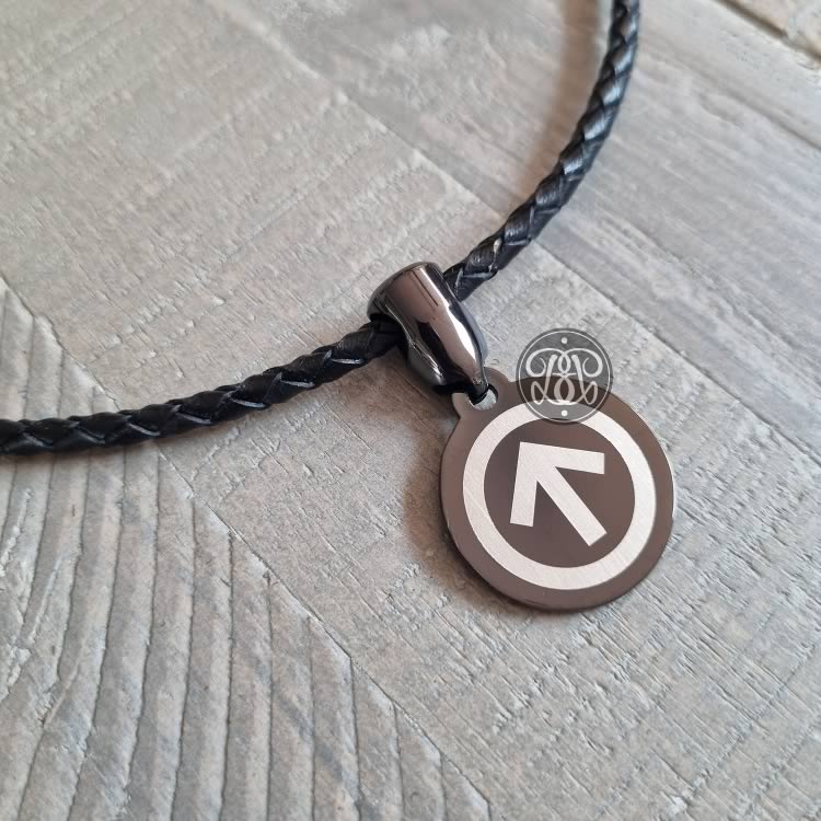Owned Male Pendant - Black