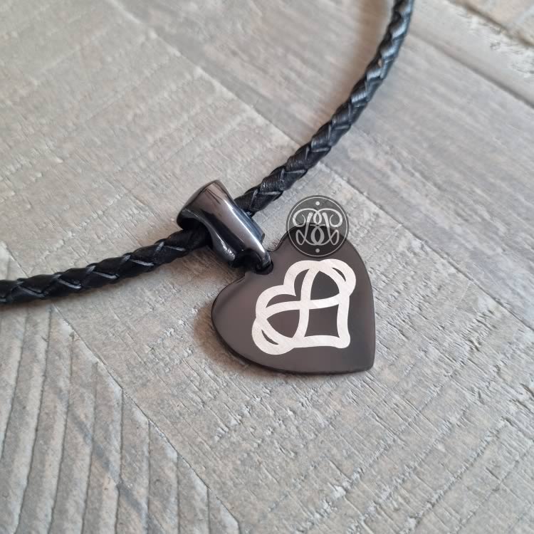 Polyamory Pendant - Black