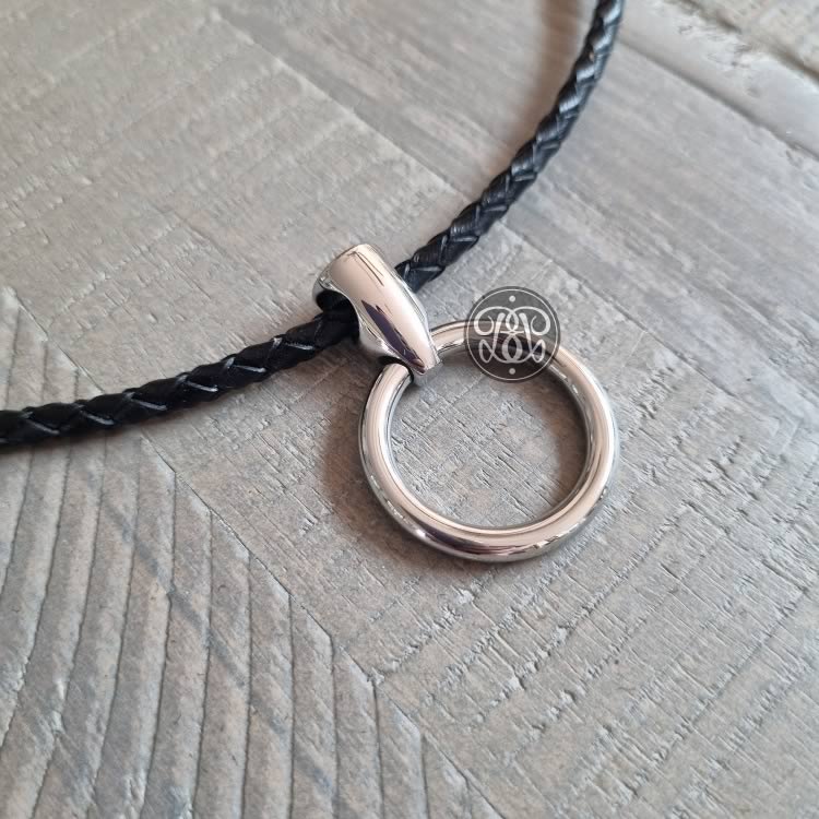 O Ring Day Collar Pendant - No Gem