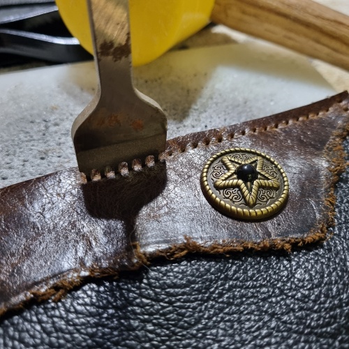 Leather Star Concho Journal