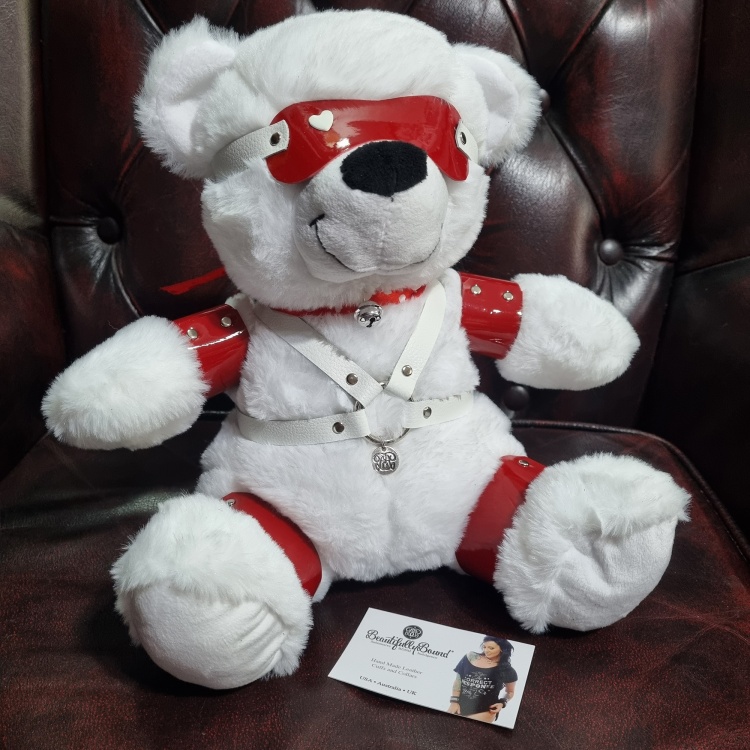 Bondage Bear - Red White