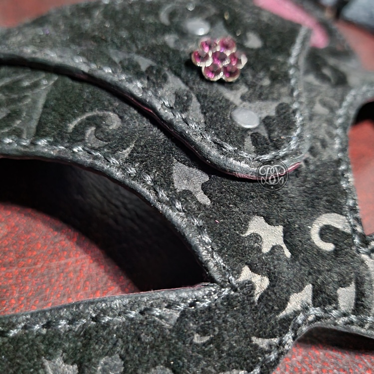 Luxury Handcrafted Kitten Mask Leather