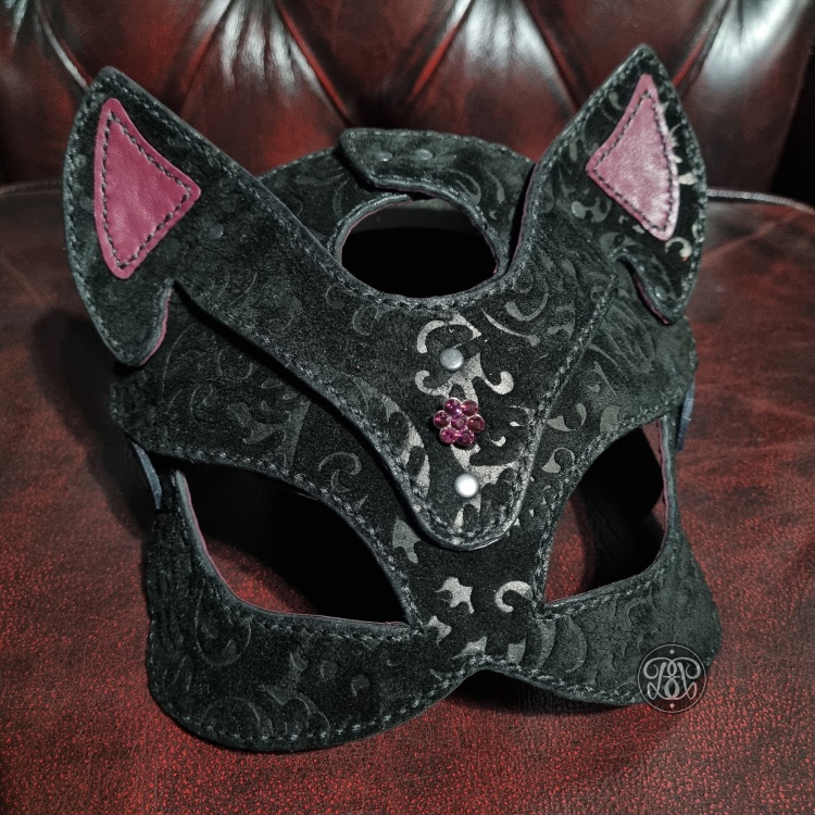Luxury Handcrafted Kitten Mask
