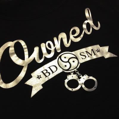 Owned BDSM Tshirt ink