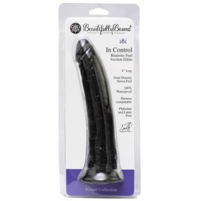 Risqué In Control Dildo - Black