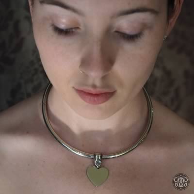 Submissive Day Collar - Petite Silver