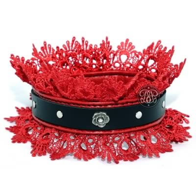 Blood Rose Submissive Collar